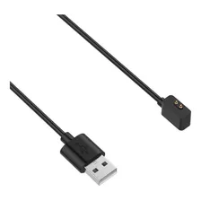 Cable Cargador Usb Compatible Con Xiaomi Redmi Watch Lite 2, Color Negro