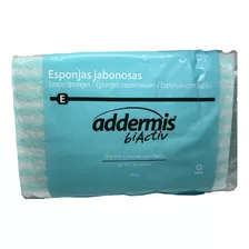 20 Esponjas Jabonosa Addermis Biactiv Higiene Lavado Pacient