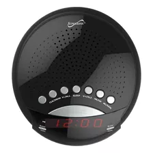 Radio Reloj Despertador Supersonic Sc-380 Am Fm