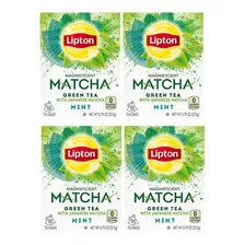 Matcha Con Menta Pack 4 Lipton - Unidad a $5329