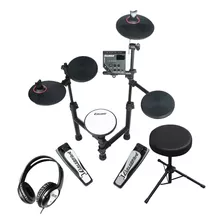 Bateria Carlsbro Club100bp1 Electrica Digital Electronica Color Negro