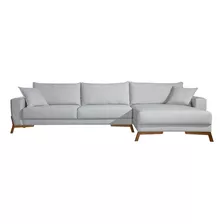 Sofá Império 3,10 M - Com Chaise - Bianchi Móveis