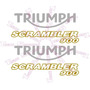 Kit De Sticker Calcomanas Reflejantes Triumph Daytona 675