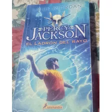 Percy Jackson/ El Ladrón Del Rayo. Libro De Rick Riordan 