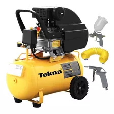 Compressor De Ar 2,0 Hp 20 Litros 8 Pés Com Kit Cp8022 Tekna