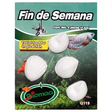 2 Pzas De Alimento Para Peces Fin De Semana Biomaa