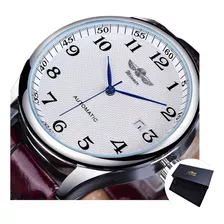Reloj Mecánico Winner 8024 Con Calendario Empresarial