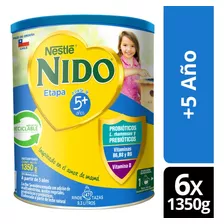Leche Nido 5+ Protectus® 1350g Pack X6