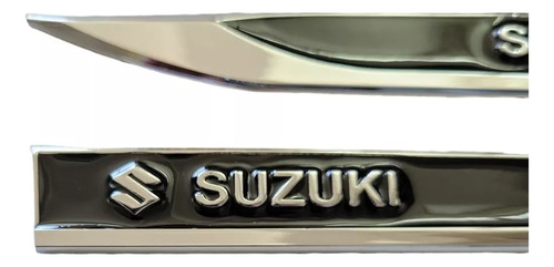 Emblemas Espadines Negros Adheribles Suzuki Swift 1999 Foto 5