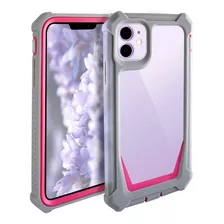 Funda 360 Clear Rudo Para iPhone 11/11pm/12/12p/12pm/13