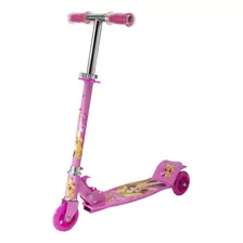 Patinete Infantil Rosa Princesa Crianças 6 7 8 9 10 Anos