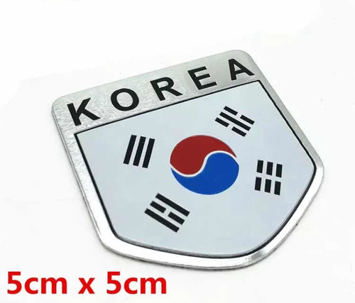 Emblema Pegatina Bandera Corea Para Kia Hyundai Foto 4