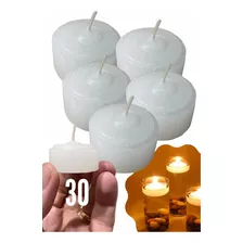 Kit 30 Velas Flutuantes Decoração,casamentos,festas Réchaud