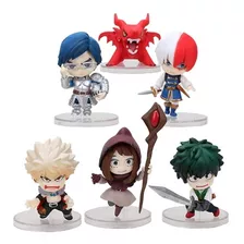 My Hero Academia Figura Colección X6 + Obsequio 