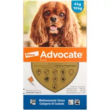 Advocate Para Perro De 4kg A 10kg De Peso