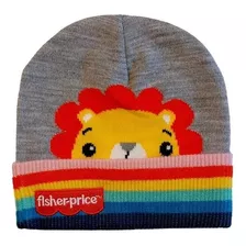 Gorro De Invierno Infantil Lana Fisher Price Mfp3477 Orig