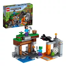 Lego Minecraft Kit De Construção A Mina Abandonada Da Aranha