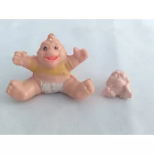 Antigo Boneco Baby Família Dinossauro - Borracha E Resina