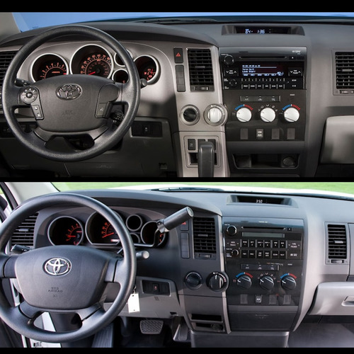 Bisel Adaptador Radio 10 Pulgada Toyota Tundra Sequoia +2007 Foto 2