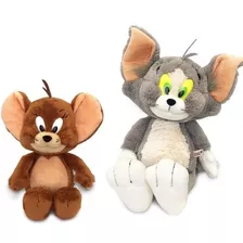 Tom E Jerry Pelúcia Original Nici 40cm/26cm Dupla Pronta Ent