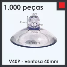 Ventosa Silicone 40mm Pino (1.000 Peças)