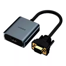 Cabo Conversor Vga Para Hdmi C/ Áudio Usb 1080p 4k Hagibis