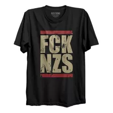 Camiseta Aoextremo Fck Nzs Antifa Camisa