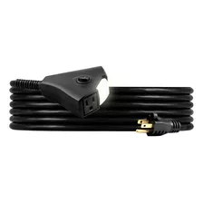 Ultrapro Cable De Extensin De Linterna De 25 Pies, Regleta D