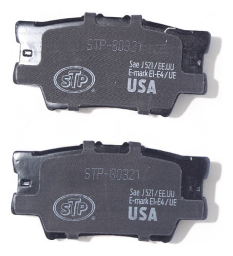 Pastillas Traseras Toyota Camry 2.4 2az-fe Acv40 2006-2009 Foto 2