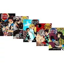 Kit Mangá Demon Slayer Kimetsu No Yaiba Vol 1 Ao 5