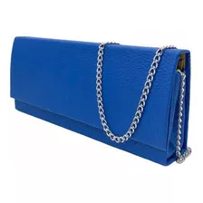 Bolsa Carteira De Mão Clutch Madrinha Casamento Formatura Cor Azul Royal