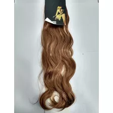 Cabelo Alongamento Aplique Tic Tac Fibra 60cm Loira