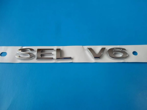 Emblema Sel V6 Fusion Original Ford Foto 2