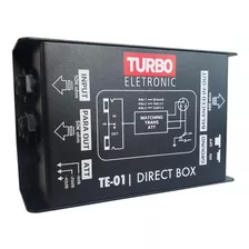 Direct Box Passivo Turbo Eletronic Te-01 Bivolt