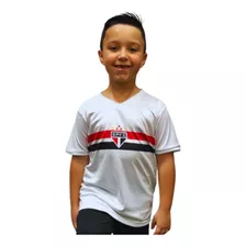 Camisa Infantil Do São Paulo Branca Jogo Licenciada Sp 0365