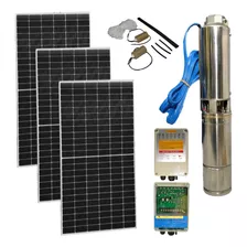 Kit Solar Bomba Sumergible 5500 Lph 115 Mts + 3 Paneles 540w