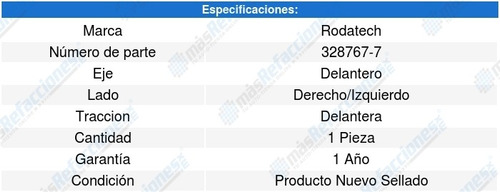 Maza Rueda Delantera Suzuki Samurai 01-06 Rodatech 5644991 Foto 2