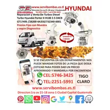 Venta De Turbos Hyundai Porter Ii H100 2.5 D4cb Gt1749s