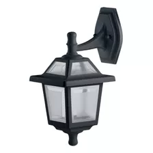 Arandela Externa Colonial Vintage Retro Quadrada Fechada 384 Cor Preto 127/220v