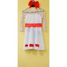 Vestido De Fiesta Color Blanco T8