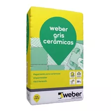 Pegamento Para Cerámicos Weber Gris Bolsa 30kg