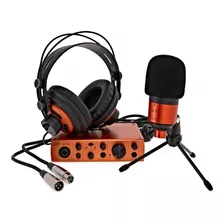 Kit Interface Gravação Microfone Fone Esi U22 Xt Cosmik Usb
