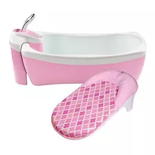 Summer Infant Lil Lujos Whirlpool Bubbling Spa Y Ducha Rosa