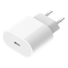 Fonte Tomada Tipo C 20w Para iPhone 11 12 13 14 Pro/pro Max Cor Branco