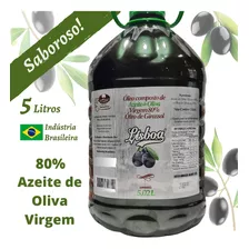 Azeite 5 Litros De Oliva Virgem Produto Natural Do Brasil 