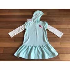 Vestido Plush Importado. Manga Larga Gymboree 4/6 Años