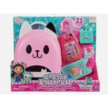 Gabbys Dollhouse Travel Set, Mochila Set De Viaje