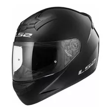 Casco Para Moto Integral Ls2 Rookie Ff352 Gloss Black Solid Talle L 