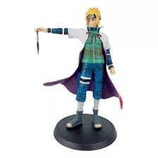 Boneco Minato Namikaze Relâmpago Amarelo De Konoha Naruto