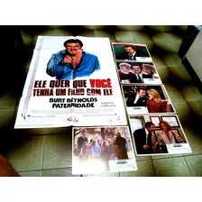 Cartaz Burt Reynolds Paternidade Ele Quer Voce Tenha 5foto +